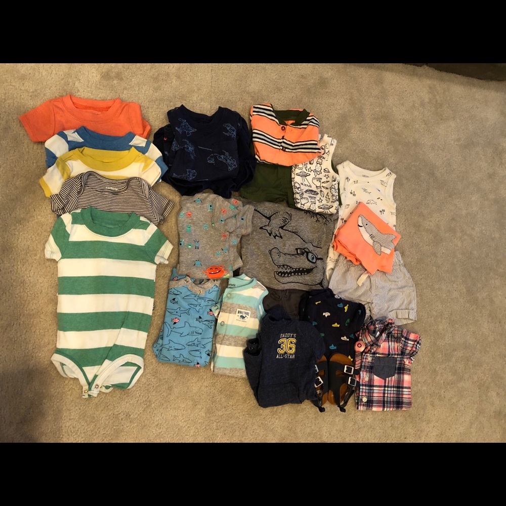 6 month boys summer clothes
